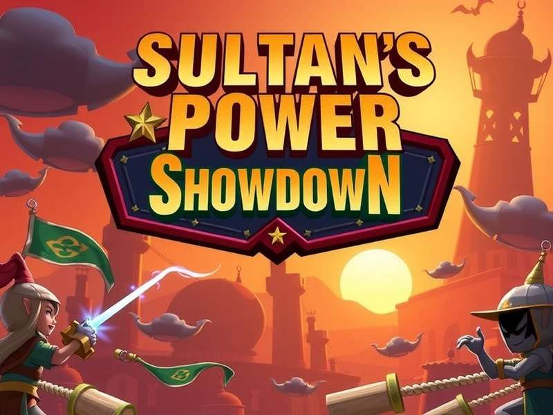 Sultan S Power Showdown Main Game Visual Sultan S Power Showdown Game Banner